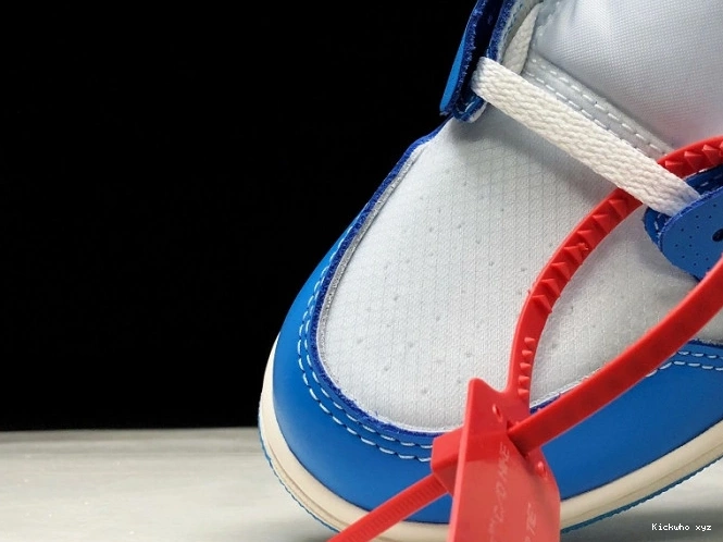 Jordan UNC Air Off-White Blue 1 AQ0818-148 Powder 0520